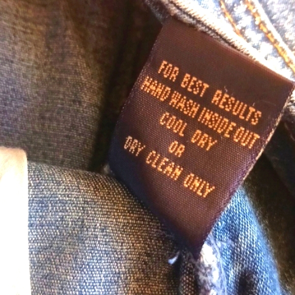 Vintage denim jacket & pants/belt set. Brand- Angel's.. New,see description - Picture 9 of 15